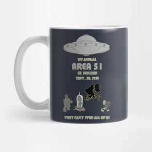 Area 51 fun run T-Shirt Mug